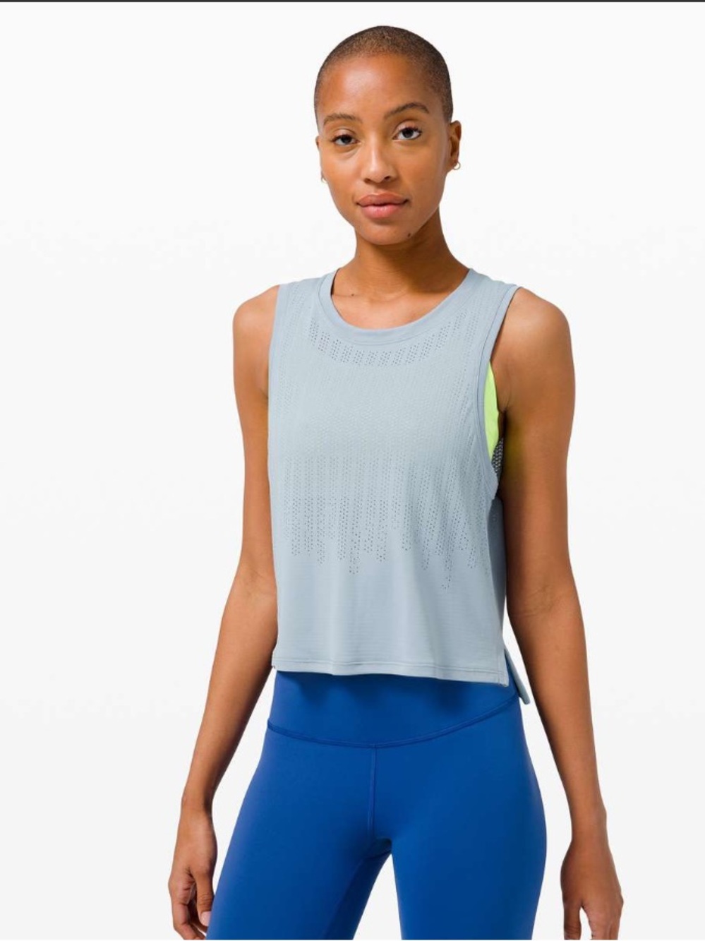 Lululemon • Train to Be Tank *Stripe • Size 10